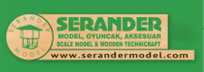 Serander Model - Kayın Yuvarlak Çıta - Tahta Çoban Düğme - Ihlamur Çıta - Kavela Çıtası